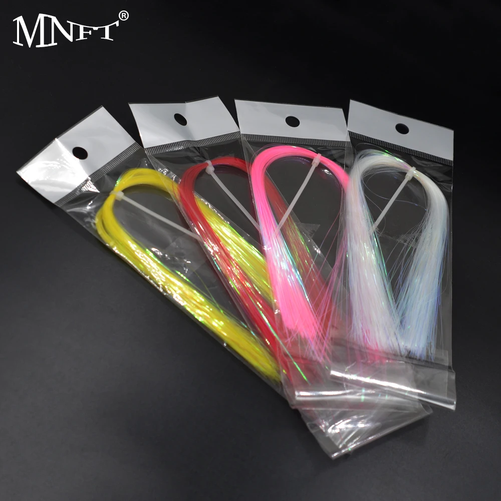 

Голографические трубки MNFT для вязания мушек и форели, 16 упаковок