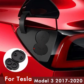 

For Tesla model 3 silicone charging port dust plug protective cover model3 accessories model three model Y 2017-2020 New