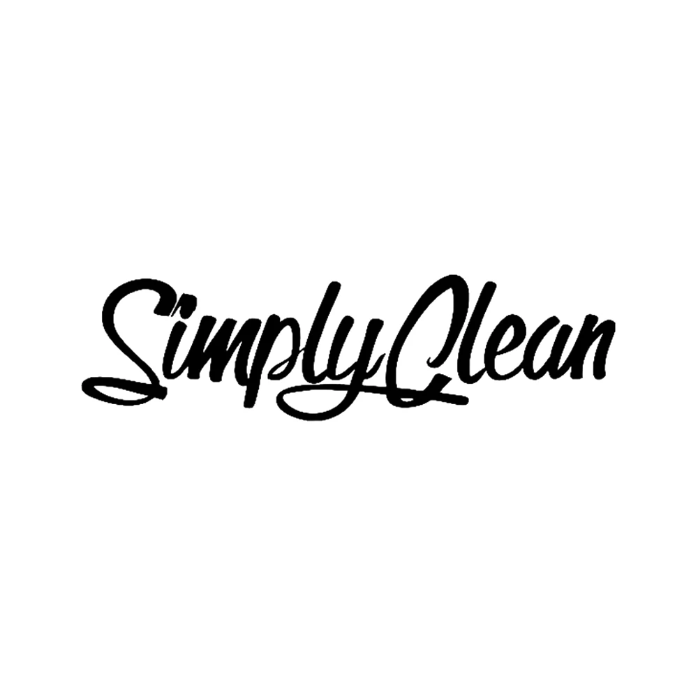 Car Decal Simply Clean Car Styling Car Window Sticker Removable Vinyl