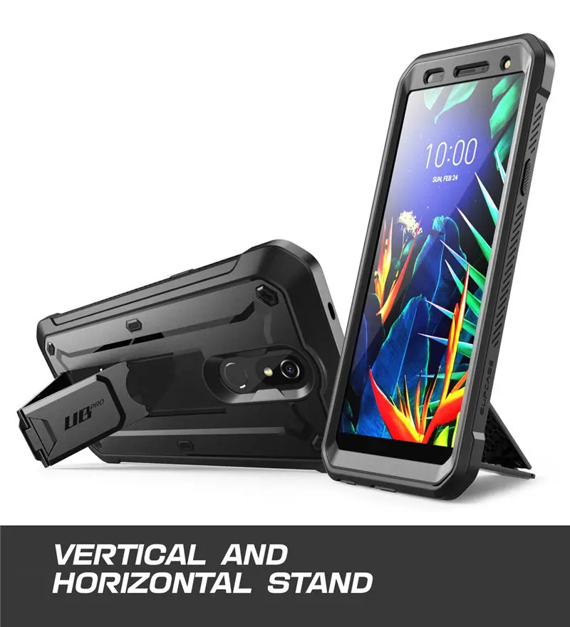 Чехол SUPCASE для LG K40( выпуск) UB Pro, прочный Чехол-кобура со встроенным защитным экраном и подставкой