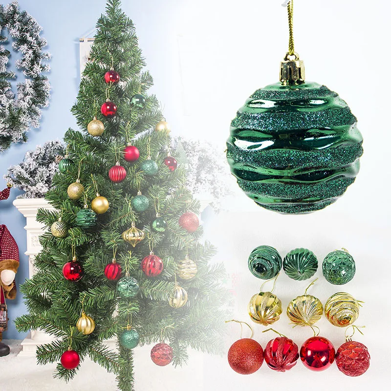 Holiday Christmas ball Seasonal Ornaments PVC Parties Occasions Tree Room