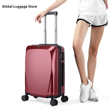 

new 20“Carbon fiber suitcase luggage case carry on