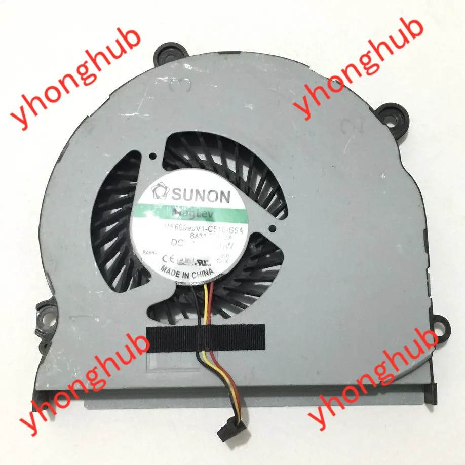 SUNON MF60090V1 C510 G9A охлаждающий вентилятор для ноутбука DC 5V 2 00 W 3 провода|fan dc|cooling fanfan dc