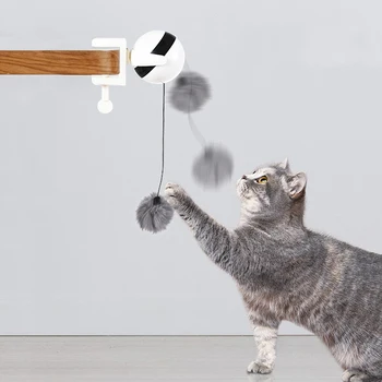 

Self-healing cat ball electric automatic lifting cat ball toy interactive puzzle smart pet cat ball teasing toy pet supplies