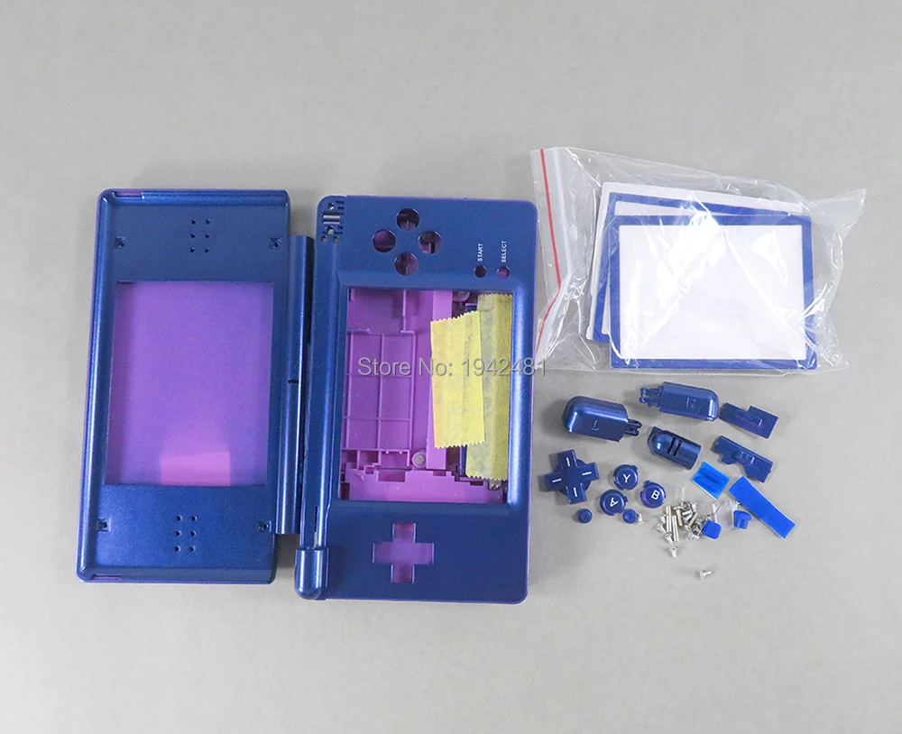 15 компл./лот замена полный корпус для NDSL чехол DS Lite игровая консоль|Запасные