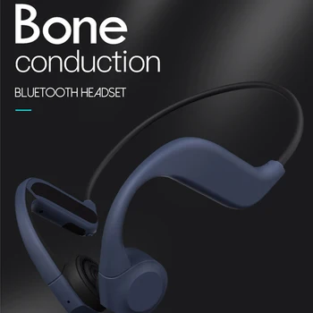 

X9 Bone Conduction Bluetooth IPX5 Waterproof Headset Built-in 8GB Memory Dual Mic Noise Reduction Earphone For Sports Riding