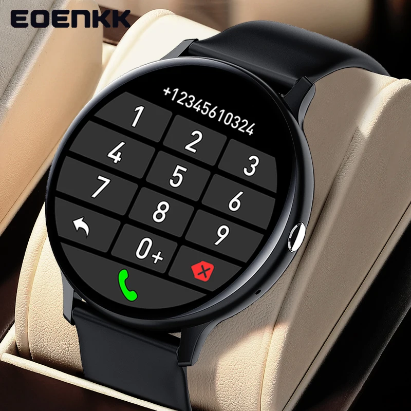 Smart Watch Men Smartwatch Women Dial Call Watch Waterproof Fitness Tracker Music Control 2021 For Iphone Xiaomi Huawei IWO+gift