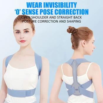 

Posture Corrector For Women and Men FDA Approved Upper Back Brace Comfortable Support Device for Shoulder Neck Pain Relief