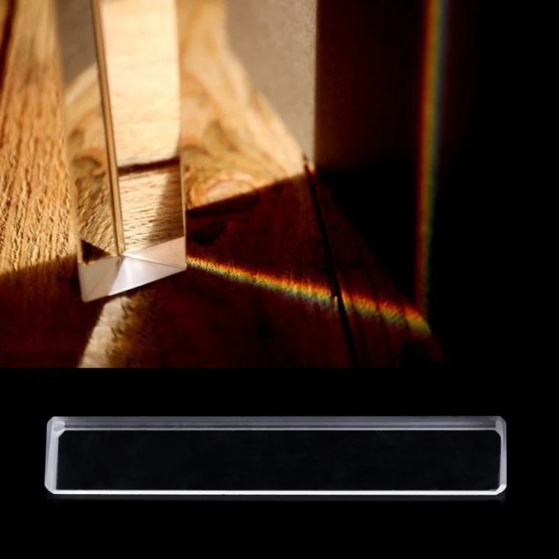

Triangular color prism optical right angle k9 material students experimental equipment