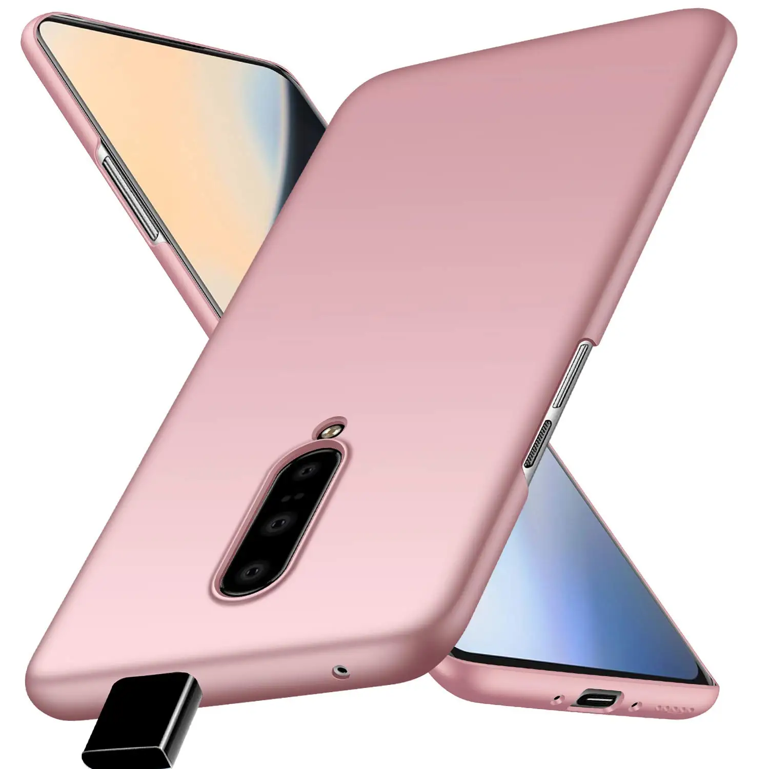 Полный защитный чехол для Oneplus One Plus 1+ 7 7T Pro Чехол тонкий пластиковый матовый жесткая задняя крышка для телефона для Oneplus7 Pro 5G чехол
