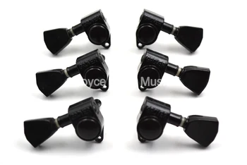 

Grover Style Black Trapezoid Guitar Tuning Pegs Tuners Machine Head 3L+3R Free Shipping Wholesales