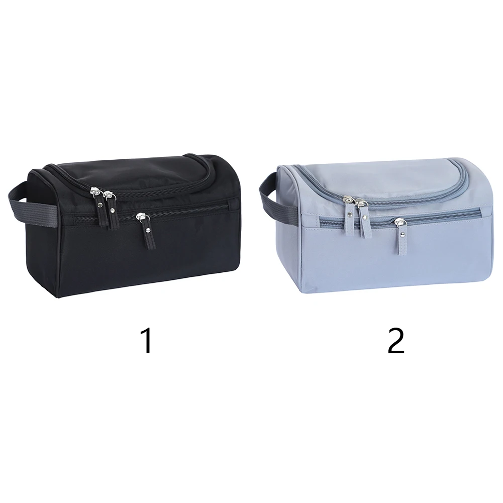 

Storage Portable Travel Zipper Outdoor Hanging Large Capacity Makeup Bag Splash Proof Oxford Cloth Organizer Tote Cosmetic