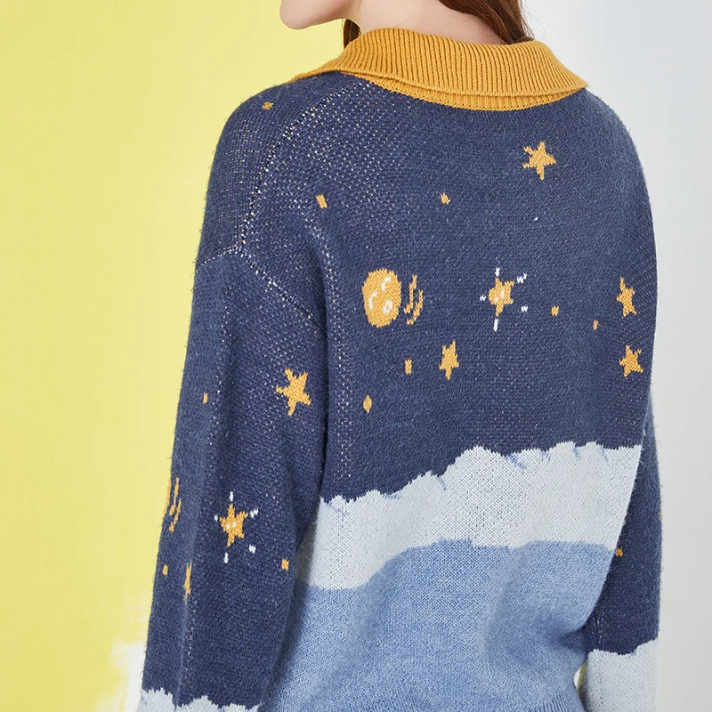 ARTKA 2020 Autumn New Women Sweater Cute Polo