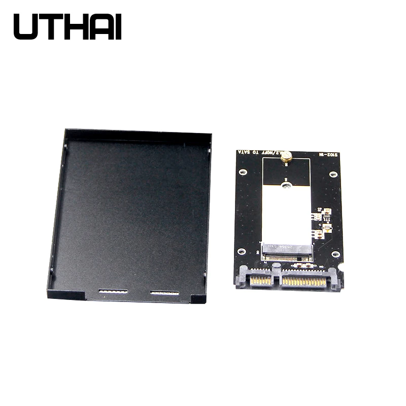 UTHAI G22 M.2 NGFF для SATA3 2,5 дюймов SSD адаптер коробка M2 твердотельный накопитель чехол M2 для SSD коробка алюминиевый сплав