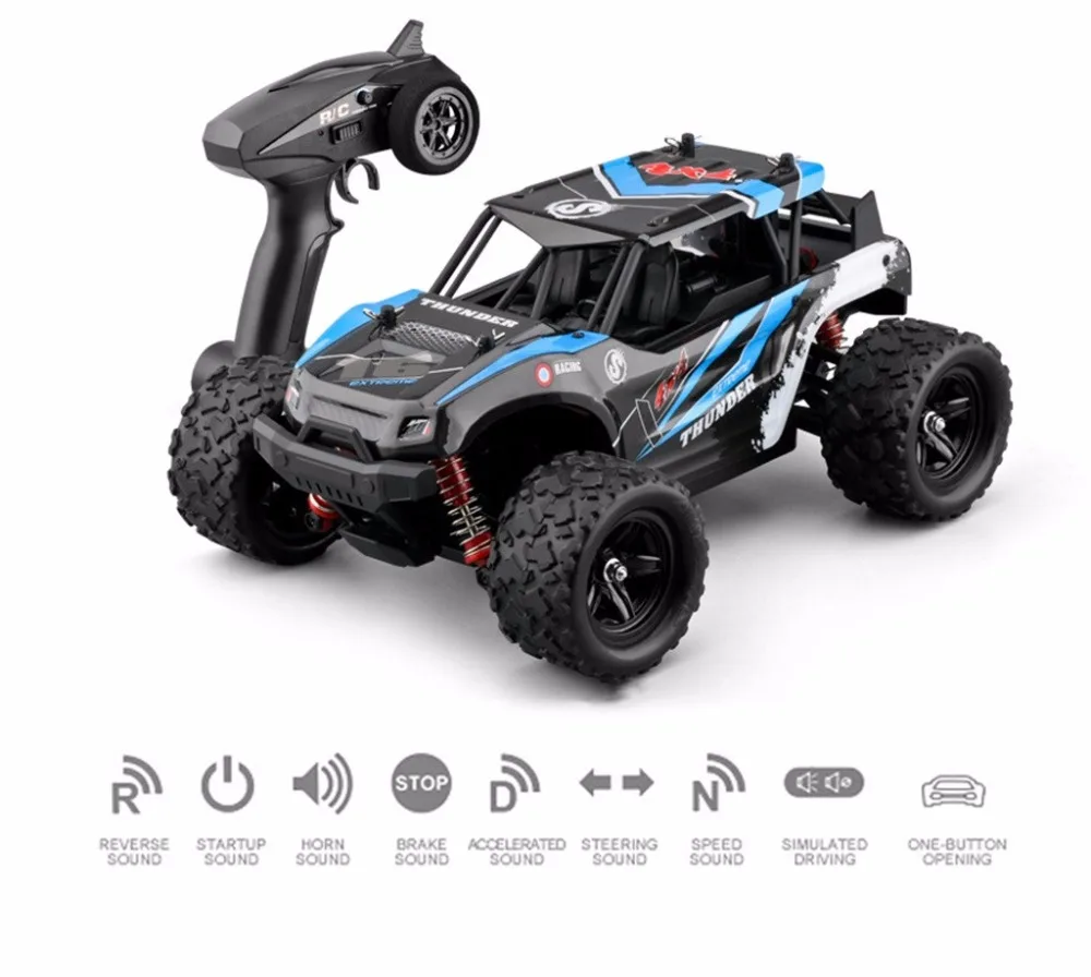 50 км/ч 1/18 Масштаб RC Автомобиль 2,4G 4WD высокая скорость Быстрый дистанционный контроль Большой трек 8,30