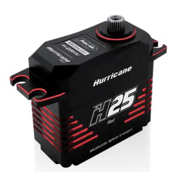 

Power HD H25 HV Brushless Digital Servo RC Steering Gear with Servo Arm In RC Helicopter Airplane Toys Red