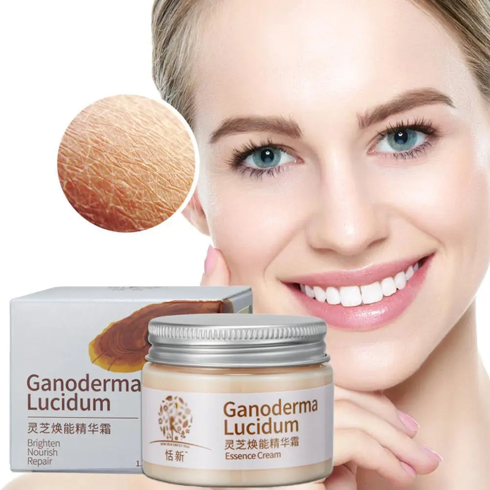 Светящийся крем ZHENDUO Ganoderma lucidum освежающий осенний для осенней кожи против