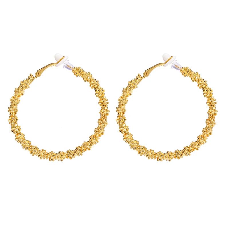 Hoop Clip on Earrings for Women Non Pierced Party Jewelry ear clip earrings,clip earrings,ear clip,hoop earrings,ear accessories