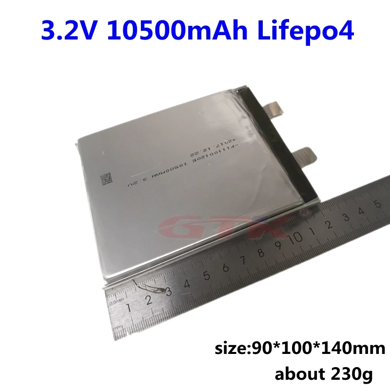 Аккумуляторная батарея Lifepo4 2000 циклов 3 2 в 10500 мА · ч 10ач 11ач для самостоятельного