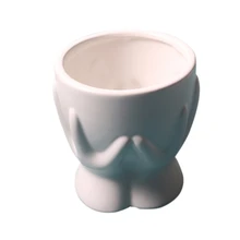 Ручная Цветочная ваза чисто белая матовая керамическая банка для туалетных банок besk Кисть для макияжа держатель для ручки Цветочный компоновочный горшок