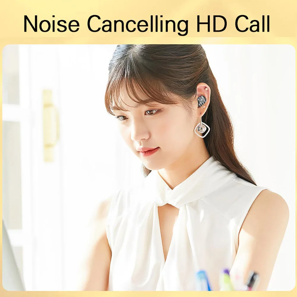 Original Bluetooth Earphones Wireless Headphone Touch Control LED With Microphone Sport Headset With 9D HiFi 24H Fast Delivery