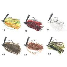 

10g Silicone Bass Jig Skirts Buzzbait Bait Wobbler Rubber Skirt For Pike Walleye Weedless Flippin Lures Fishing Lures
