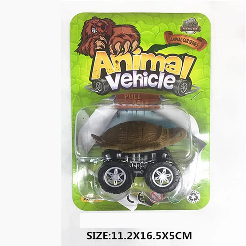 

New Style Multi--Warrior Dinosaur Car Animal Car Toy Strange New Mini Dinosaur Animal Model Pull Back Car