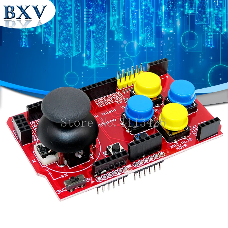 1 шт./лот геймпады джойстик Клавиатура щит PS2 для nRF24L01 Nk 5110 LCD I2C | Электронные