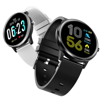 

New MX6 Smart Watch IP68 Waterproof Sport Health Tracker 1.3inch Full Touch Screen Heart Rate Monitor Fitness Tracker 9 language