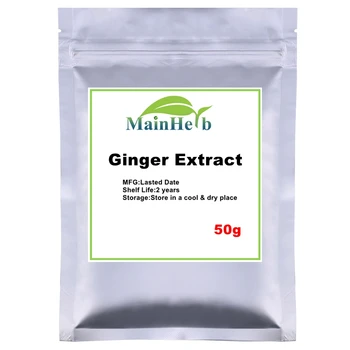 

50-1000g Pure Ginger extract 20:1 powder,Zingiber officinale Roscoe,RHIZOMA ZINGIBERIS RECENS extract powder