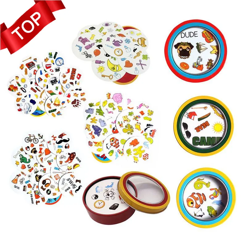 2020 HOT 75mm Spot Board Games Mini Style For Kids Like It Classic Education Card Game English Version Home Party Funny Game