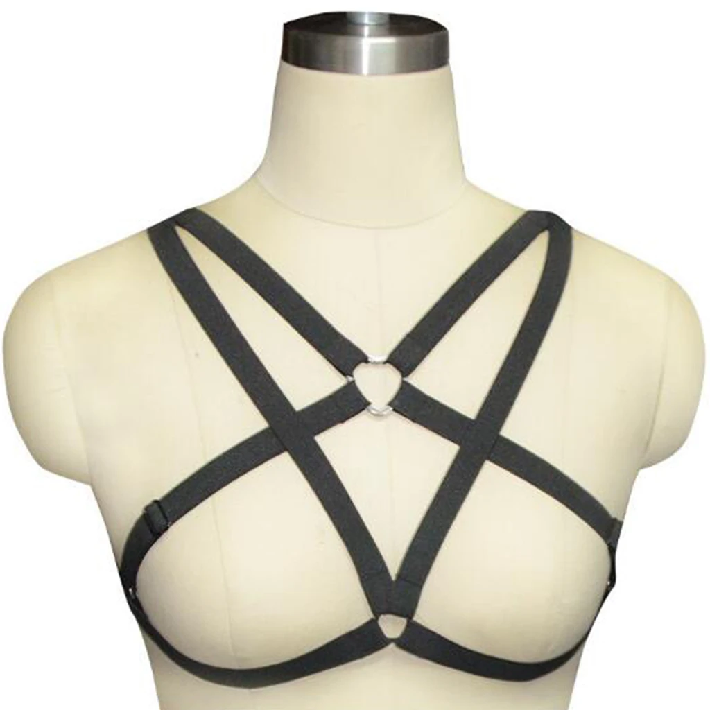 Fashion Sexy Women's Lingerie Hollow Cage Harness Bra Tops Bralette Bustier Body Lingerie Belt Bra, 14 Styles