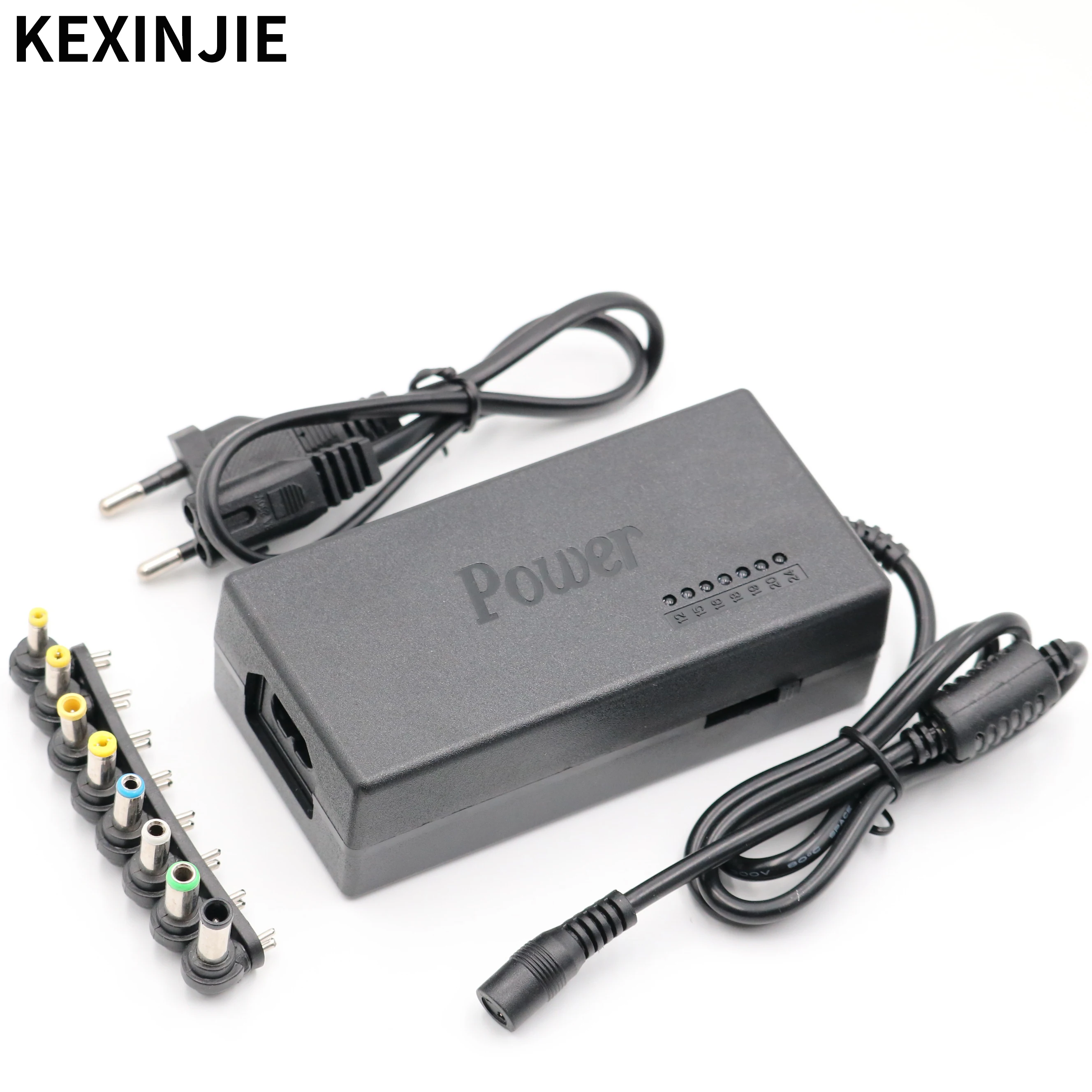 Cargador de fuente de alimentación Universal para ordenador portátil, adaptador de cargador de 96W, para Netbook, 110-220v, CA a CC, 12V/15V/16V/18V/19V/20V/24V