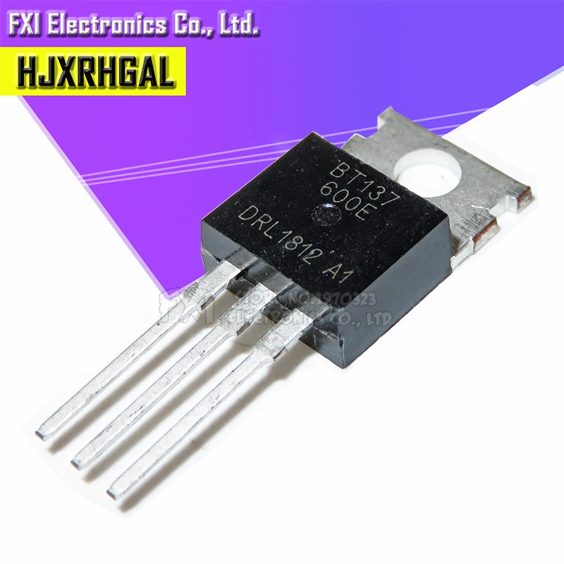 10 шт. BT137-600E BT137-600 TO220 до-220 BT137 триакс чувствительные ворота 8A/600 в новый