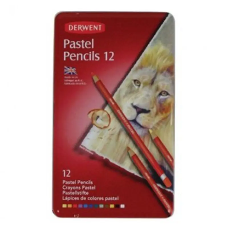 Карандаши пастельные Derwent Pastel 12шт | Канцтовары для офиса и дома