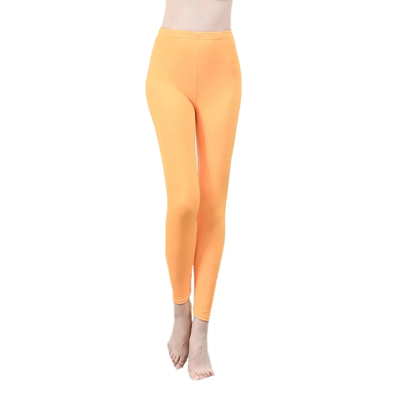 Solid Candy Color Leggings 3