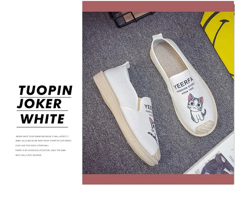 spring and autumn new women's shoes lightweight breathable Korean students flat canvas casual shoes
