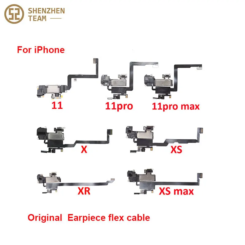 SZteam Динамик гибкий кабель для iPhone X XS MAX XR 11 11pro 11promax оригинальный вытянутый