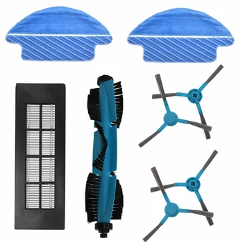

For Conga 3090 Series Vacuum Cleaner Main & Side Brush Mop Cloth Filter Kit Tool