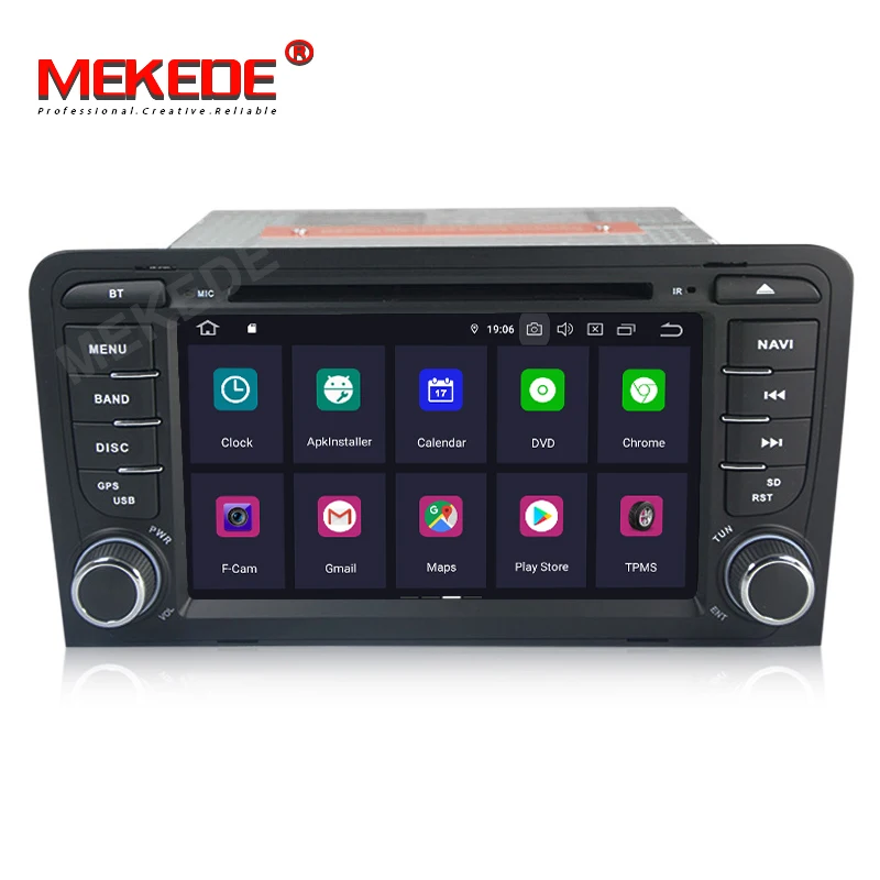 Clearance PX5 4GB+64GB Android 9.0 Car stereo head unit navigation GPS NAVI multimedia player for  Audi A3 8P 2003-2012 S3 8P 2006-2012 2