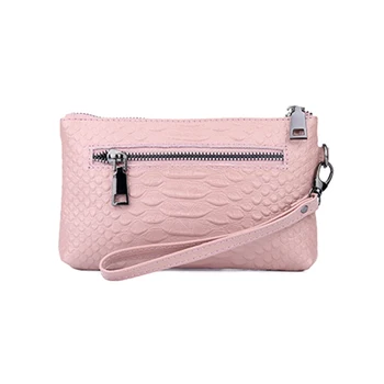 

Women Club Classic Clutch Bag Alligator Pattern Evening Handbag Wrist Leather Purse Ladies Solid Color Light Weighted Bags