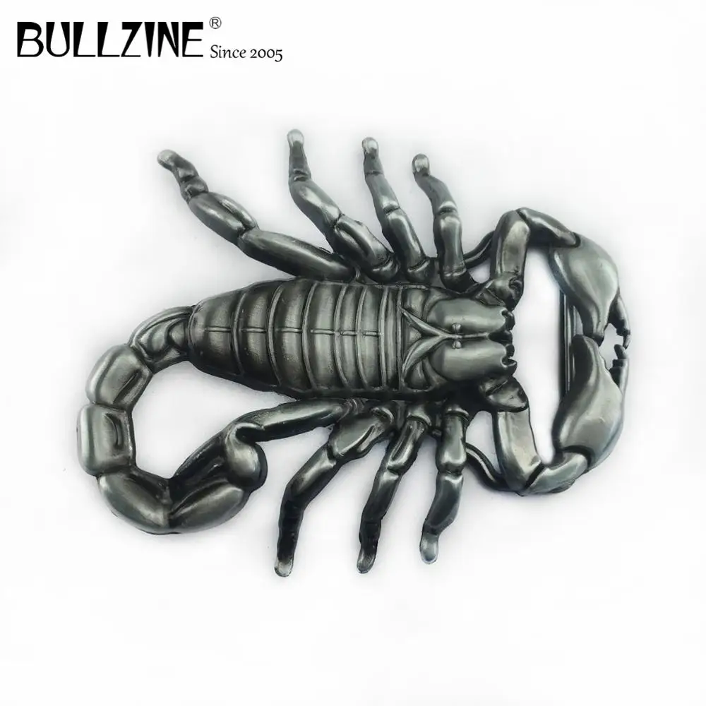 Пряжка для ремня Bullzine Scorpion с оловянной отделкой|belt buckle|scorpion belt bucklescorpion buckle |