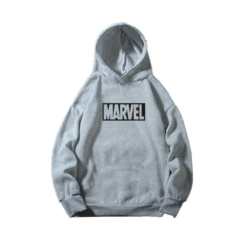 Новые модные детские толстовки с принтом Marvel, пуловер с капюшоном для мальчиков и девочек, Детская уличная одежда, толстовки Harajuku