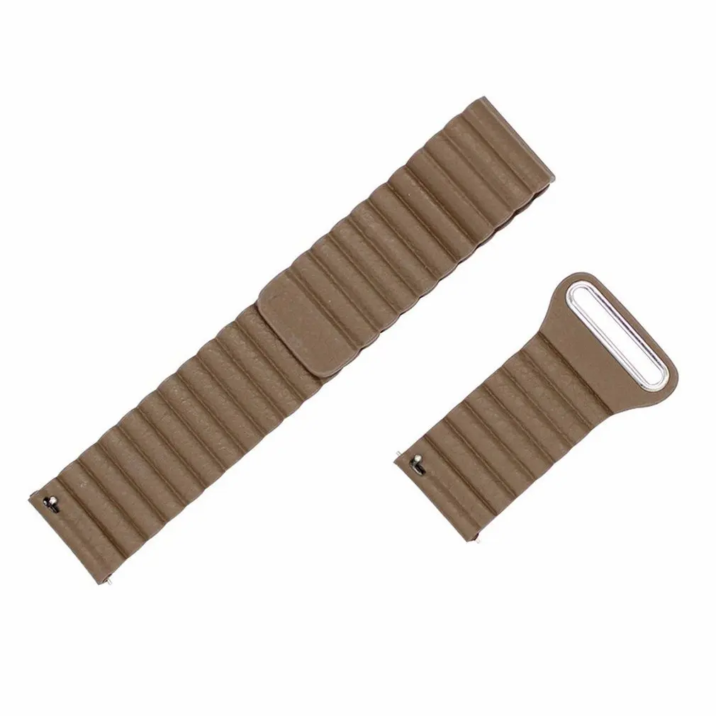 

HOT For Samsung Galaxy Gear S3 Genuine Leather Soft Strap Active Watch Strap 22mm Band Strap Quick Release Bracelet