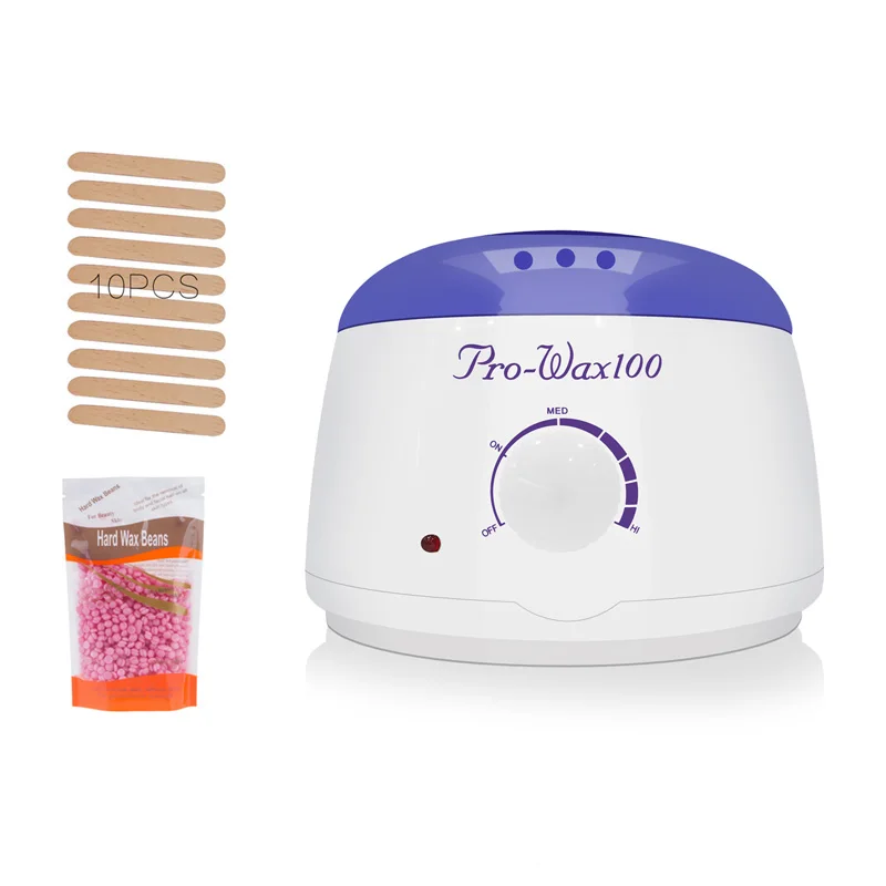 Wax Heater Hair Removal Tool epilator Warmer Professional Mini SPA Hand Epilator Feet Paraffin Wax Machine VIP DROPSHIPPING - Цвет: white kit EU plug