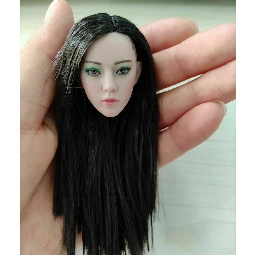 

1/6 career killer head carving women head Sculpt PL 2018-136 for 12 inch action figure Body