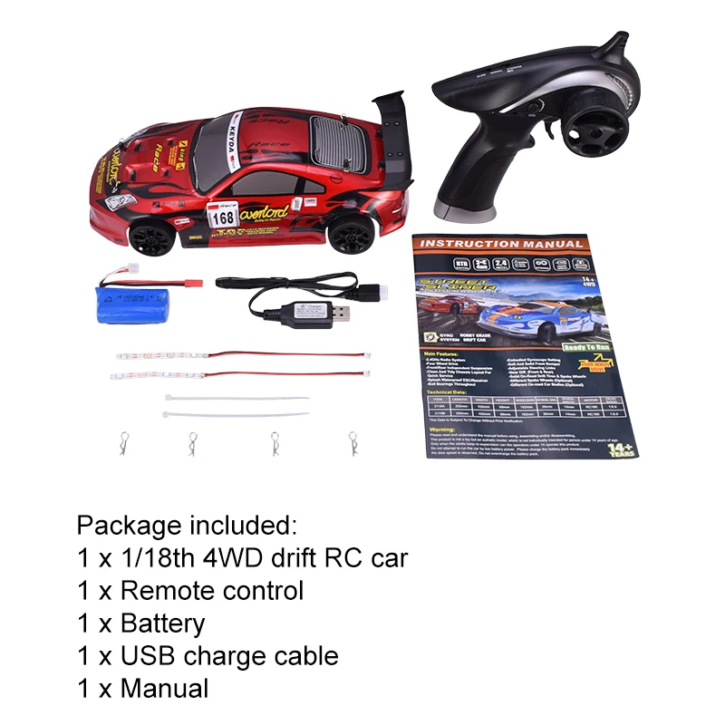 HBX радиоуправляемые машинки 2188 1/18 4WD 2,4G RC гоночный на дороге Дрифт Багги модели автомобилей радиоуправляемые игрушки для детей синий