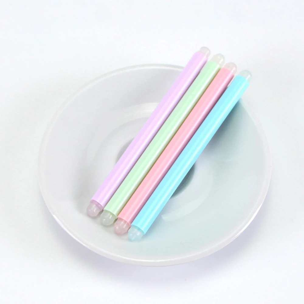 

4 Pcs/lot Creative Eraserable Friction Easy Pen Eraser Stick Students Office Stationery Special Friction Gel Pen Clean