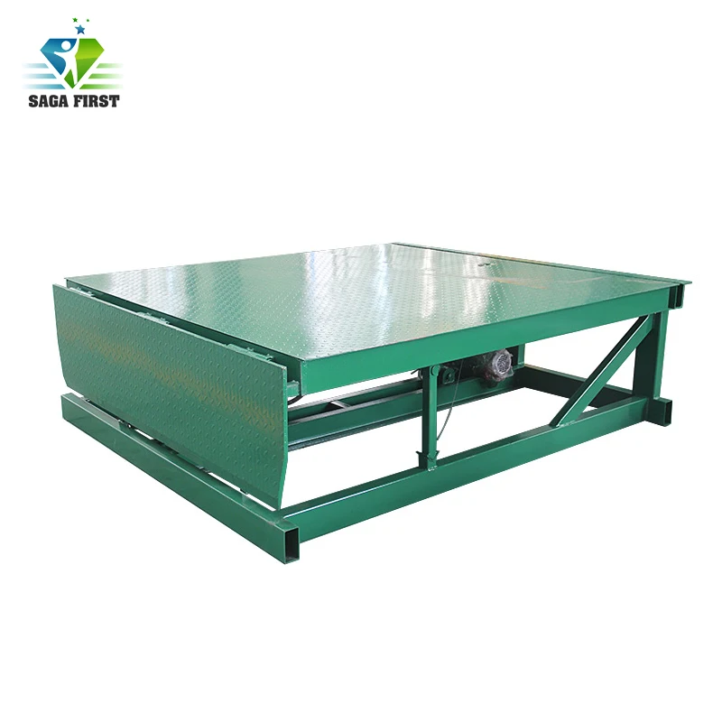 Гидравлический стационарный грузовой контейнер подъемный стол Рабочая