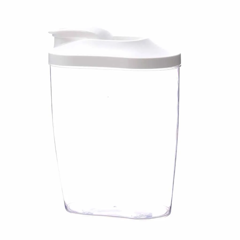 

1000ml /1500ML Plastic Cereal Dispenser Storage Box Kitchen Food Grain Rice Container Nice Bottles Portable Plastic Food Storag